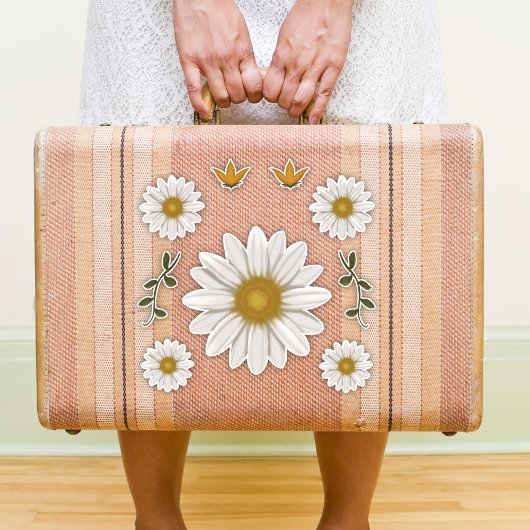 Delicate Daisy Hand-getrokken Floral Botanical Sticker