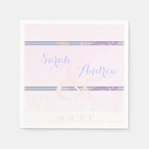 Delicate Damask - Wedding Paper Napkins Servet