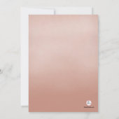 Delicate Dancers Invitation Kaart (Achterkant)