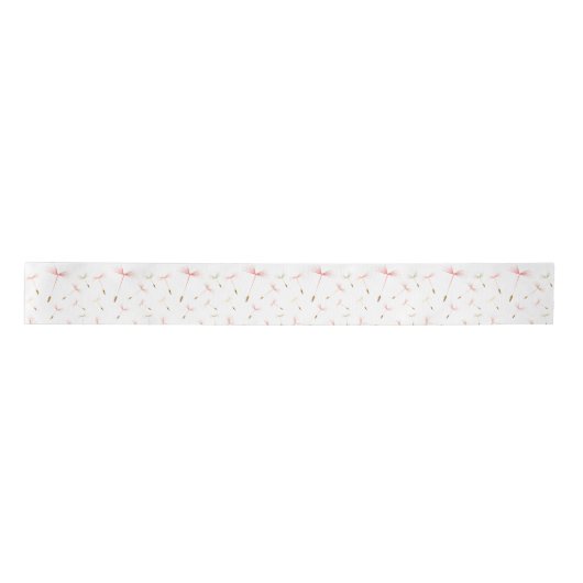 Delicate Dandelions Satin Ribbon Lint (Voorkant)
