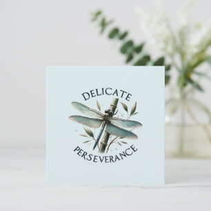 Delicate doorzettingsvermogen - artistieke libel