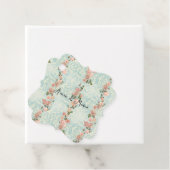 delicate Engelse rozen Bedankjes Labels (In situ)