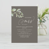 Delicate Eucalyptus Future Mrs. Vrijgezellenfeest Kaart (Staand voorkant)