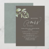 Delicate Eucalyptus Future Mrs. Vrijgezellenfeest Kaart (Voorkant / Achterkant)