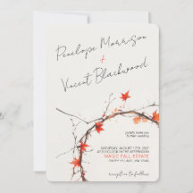 Delicate Fall Wedding