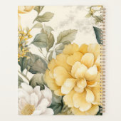 Delicate Floral Planner (Achterkant)