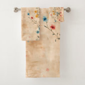 Delicate Floral  stijl Bad Handdoek (Insitu)