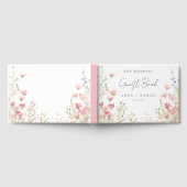 Delicate Floral Wedding Gastenboek (Volledig)