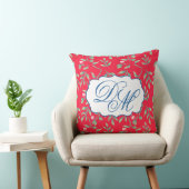Delicate Florals Infrared Tang Kussen (Stoel)