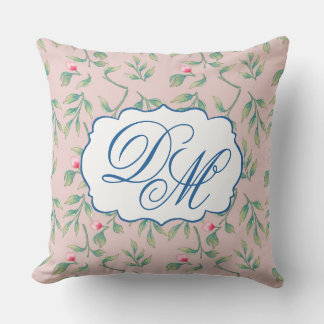 Delicate Florals Mauve Chalk Kussen