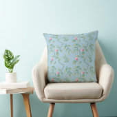 Delicate Florals Omphalodes Blue Kussen (Stoel)