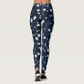 Delicate Flowers Patroon Leggings (Achterkant)