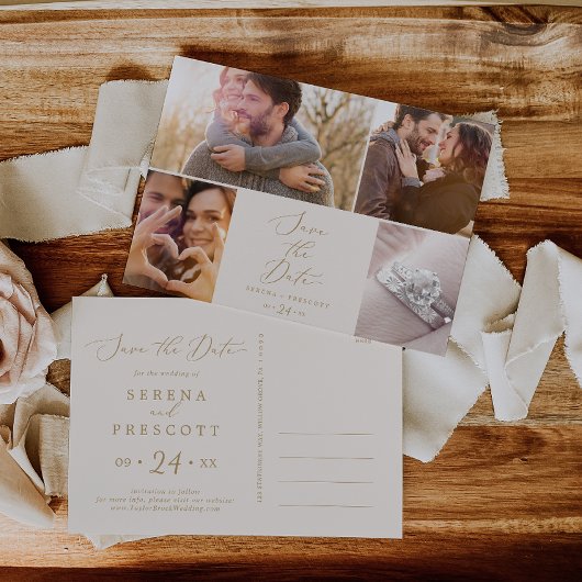 Delicate Gold Cream 4 Modèle photo Enregistrer la