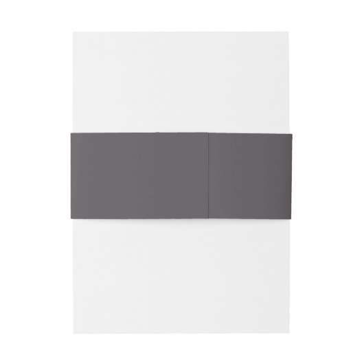 Delicate Gray Wedding Uitnodigingen Wikkel (Achterkant Voorbeeld)