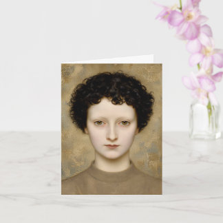 Delicate Intelligence – een fijnkunstportret Kaart