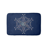 Delicate Iridescent Snowflake Bath Mat (Voorkant)