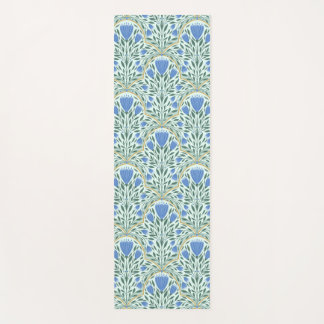 Delicate korenbloemen yogamat