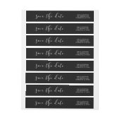 Delicate Love | Calligrafie Sparen de Datum van Zw (Vel)