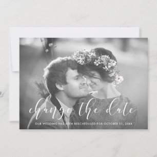 Delicate Love   Foto Huwelijk Wijzig de Datum Aankondiging