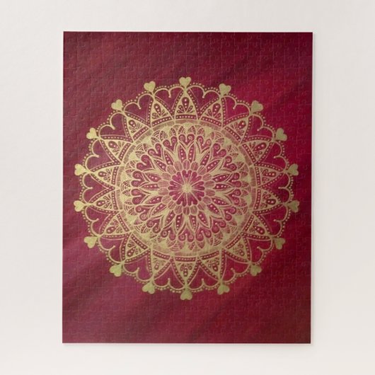 Delicate Love Mandala Legpuzzel (Verticaal)