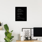 Delicate Love Poetry Wall Art Poster Decor (Thuiskantoor)