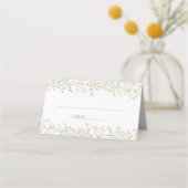 Delicate Meadow Wild Flower Spring Wedding (Voorkant)