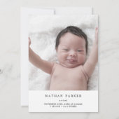 Delicate Merrier met kerstfeest aankondiging (Achterkant)