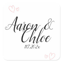 Delicate minimalistische uitnodiging voor weddensc