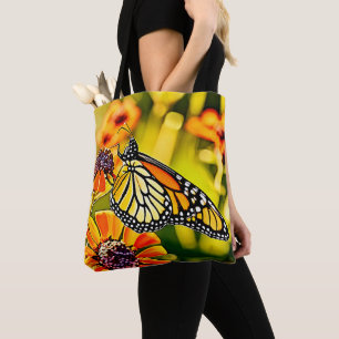 Delicate Monarch Butterfly Bloom Design Draagtas