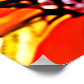 Delicate Monarch Butterfly Bloom Design Poster (Hoek)