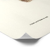 Delicate Owl van Elizabeth Gould Poster (Hoek)