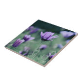 Delicate Paarse lavender Flowers Tegeltje (Zijkant)