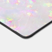 Delicate paarse opaal geïnspireerde textuur bureaumat (Hoek)