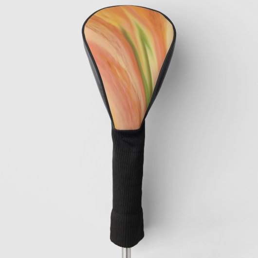 Delicate peach golfheadcover (Voorkant)