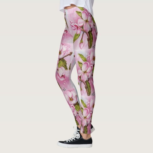 DELICATE PINK APPARATEN BLOSSOMS | LEGGINGS (Links)