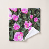 Delicate Pink Tulips of Istanbul (Gant de toilette)