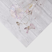 delicate rustige gedroogde wilde bloemen tissuepapier (Detail)