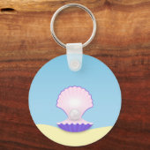 Delicate Seashell Sleutelhanger (Voorkant)