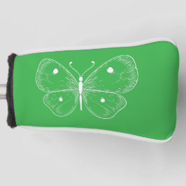 Delicate Sketch Butterfly Golfheadcover