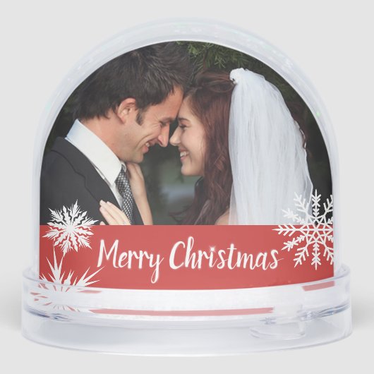 Delicate Snowflakes Double Photo (Arrière)