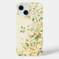 Delicate Spring Blossoms Waterverf Telefoonhoes