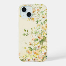 Delicate Spring Blossoms Waterverf Telefoonhoes