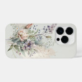 Delicate Spring Wildbloemen iPhone Hoesje (Achterkant horizontaal)