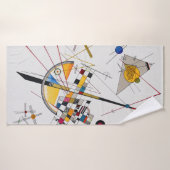 Délicate Tension N° 85, Wassily Kandinsky (Serviette de bain)