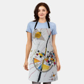 Delicate Tension No.85, Wassily Kandinsky Schort (Gedragen)