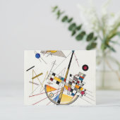 Delicate Tension, nr. 85 van Wassily Kandinsky Briefkaart (Staand voorkant)