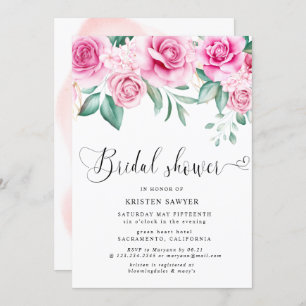 Delicate tuin bloemenelegant vrijgezellenfeest kaart