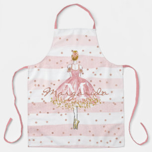 Delicate Waterverf Ballerina Pink Monogram Schort