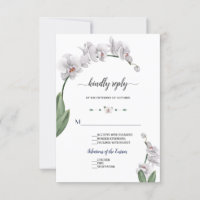 Delicate Waterverf Orchid Flowers Bloom Wedding