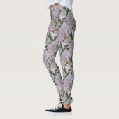 DELICATE WHITE IRIS | LEGGINGS (Links)